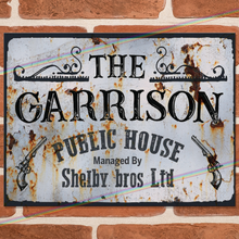 Load image into Gallery viewer, PEAKY BLINDERS (THE GARRISON) METAL SIGNS