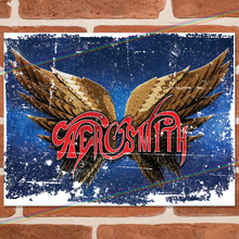 Load image into Gallery viewer, AEROSMITH (LOGO) MUSIC METAL SIGNS