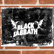 Load image into Gallery viewer, BLACK SABBATH MUSIC METAL SIGNS