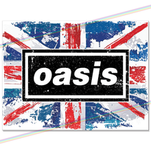 Load image into Gallery viewer, OASIS (LOGO) MUSIC METAL SIGNS