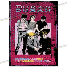 Load image into Gallery viewer, DURAN DURAN (THE RIO TOUR) MUSIC METAL SIGNS