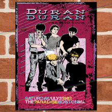 Load image into Gallery viewer, DURAN DURAN (THE RIO TOUR) MUSIC METAL SIGNS