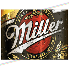 Load image into Gallery viewer, MILLER (CLOSE UP) METAL SIGNS