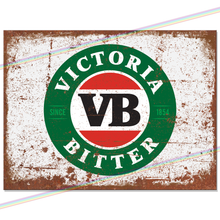 Load image into Gallery viewer, VB VICTORIA BITTER METAL SIGNS