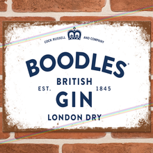 Load image into Gallery viewer, BOODLES METAL SIGNS