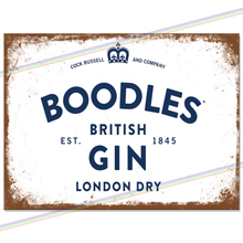 Load image into Gallery viewer, BOODLES METAL SIGNS