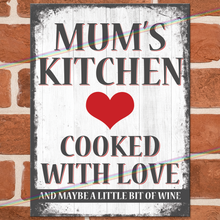 Load image into Gallery viewer, MUMS KITCHEN METAL SIGNS