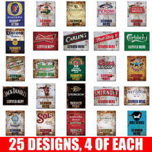 Load image into Gallery viewer, METAL SIGNS MIXED PACK #4