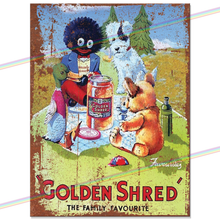 Load image into Gallery viewer, GOLDEN SHRED MARMALADE METAL SIGNS