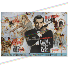 Load image into Gallery viewer, JAMES BOND 007 (FROM RUSSIA WITH LOVE - 1963) 30cm x 20cm MOVIE METAL SIGNS
