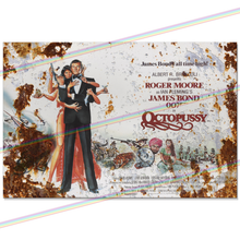 Load image into Gallery viewer, JAMES BOND 007 (OCTOPUSSY - 1983) 30cm x 20cm MOVIE METAL SIGNS
