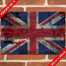 Load image into Gallery viewer, GREAT BRITAIN FLAG 30cm x 20cm METAL SIGNS
