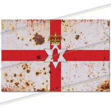 Load image into Gallery viewer, NORTHERN IRELAND FLAG 30cm x 20cm METAL SIGNS
