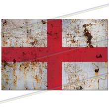 Load image into Gallery viewer, ENGLAND FLAG 30cm x 20cm METAL SIGNS
