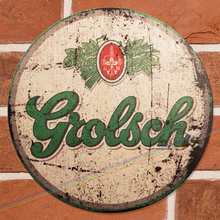 Load image into Gallery viewer, GROLSCH CIRCLE WOOD SIGNS
