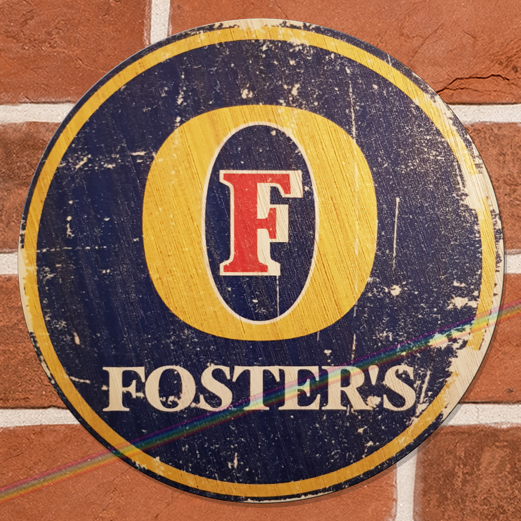 FOSTERS CIRCLE WOOD SIGNS