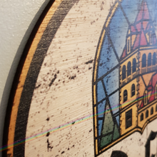 Load image into Gallery viewer, LEFFE CIRCLE WOOD SIGNS

