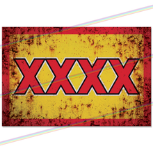 Load image into Gallery viewer, CASTLEMAINE XXXX (LOGO) 30cm x 20cm METAL SIGNS
