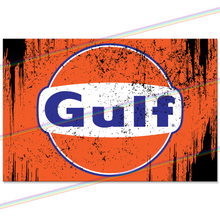 Load image into Gallery viewer, GULF (LOGO) 30cm x 20cm METAL SIGNS
