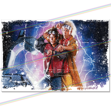 Load image into Gallery viewer, BACK TO THE FUTURE (MARTY &amp; DOC) 30cm x 20cm MOVIE METAL SIGNS
