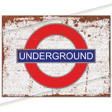 Load image into Gallery viewer, UNDERGROUND METAL SIGNS
