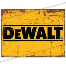 Load image into Gallery viewer, DEWALT METAL SIGNS
