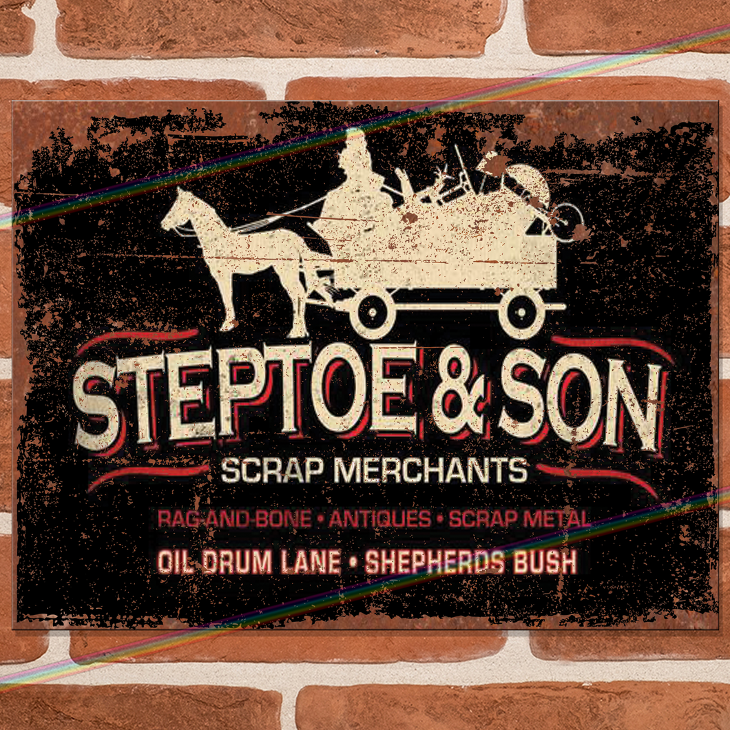 STEPTOE & SON METAL SIGNS