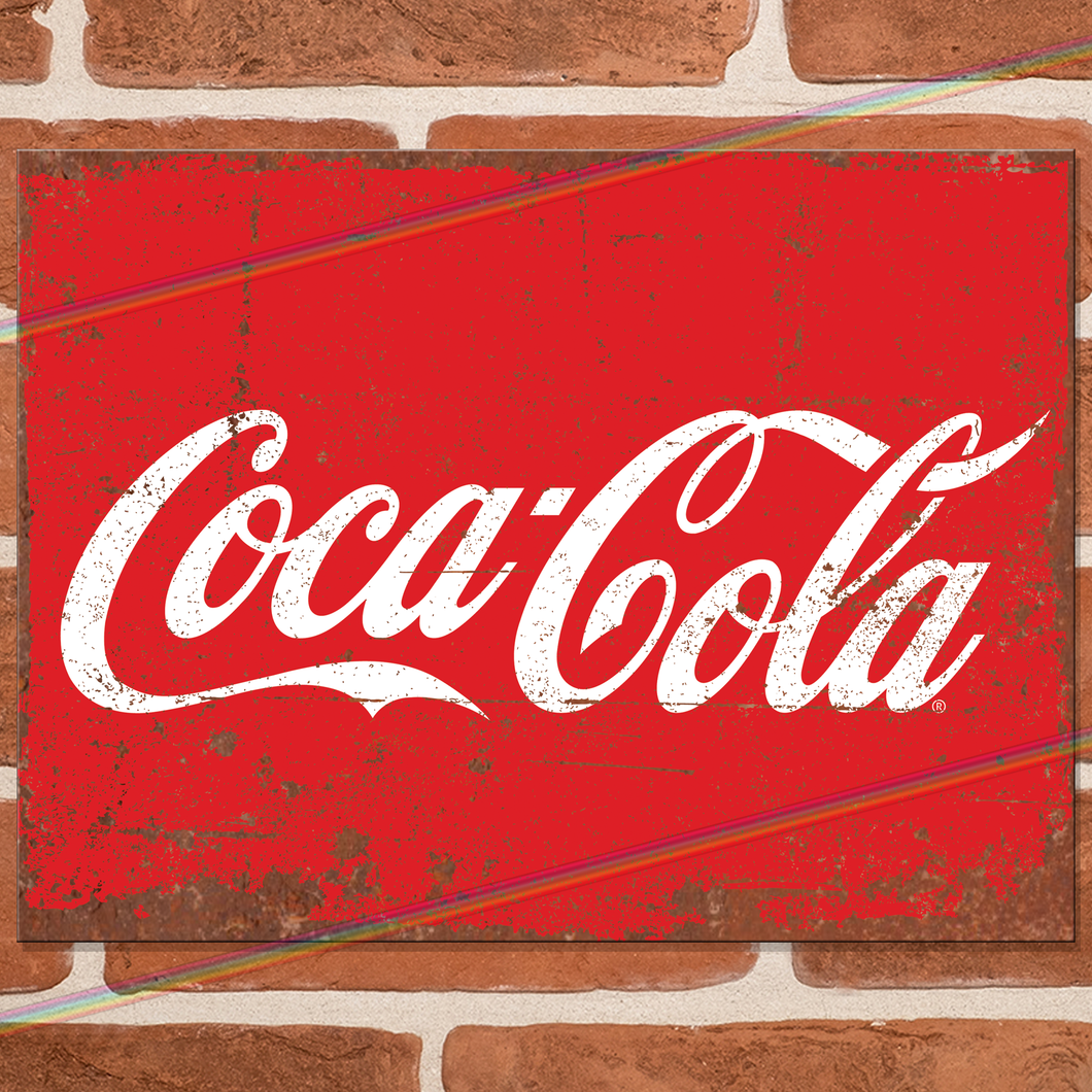 COCA COLA LOGO METAL SIGNS