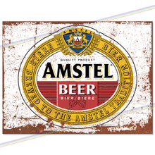 Load image into Gallery viewer, AMSTEL METAL SIGNS
