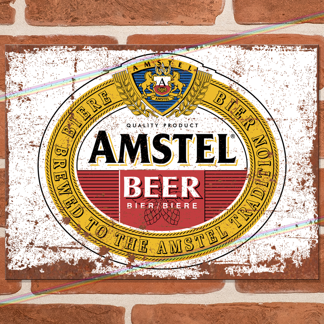 AMSTEL METAL SIGNS