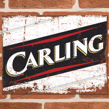 Load image into Gallery viewer, CARLING METAL SIGNS
