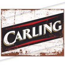 Load image into Gallery viewer, CARLING METAL SIGNS
