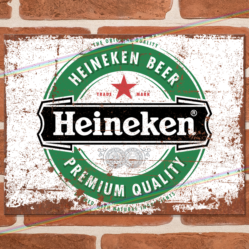 HEINEKEN METAL SIGNS