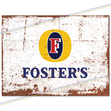 Load image into Gallery viewer, FOSTERS METAL SIGNS
