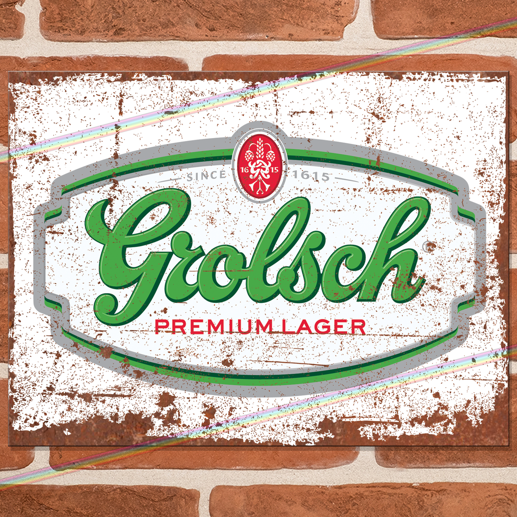 GROLSCH METAL SIGNS