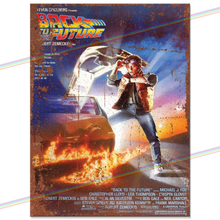 Load image into Gallery viewer, BACK TO THE FUTURE MOVIE METAL SIGNS
