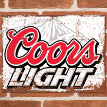 Load image into Gallery viewer, COORS LIGHT METAL SIGNS
