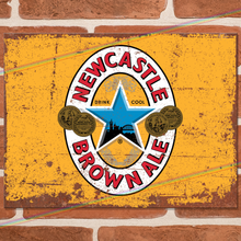 Load image into Gallery viewer, NEWCASTLE BROWN ALE METAL SIGNS
