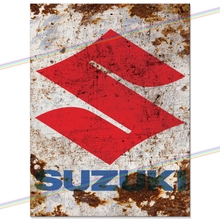 Load image into Gallery viewer, SUZUKI (LOGO) METAL SIGNS

