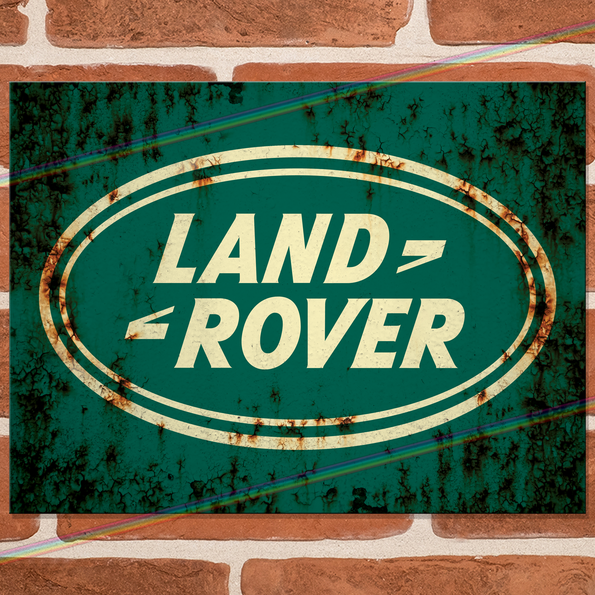 LAND ROVER (LOGO) METAL SIGNS WHOLESALE UK – Wholesale Metal Signs