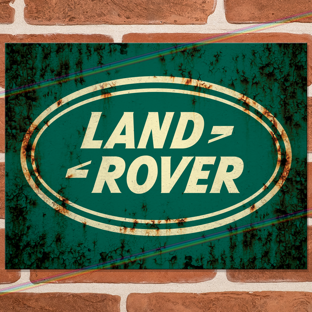 LAND ROVER (LOGO) METAL SIGNS