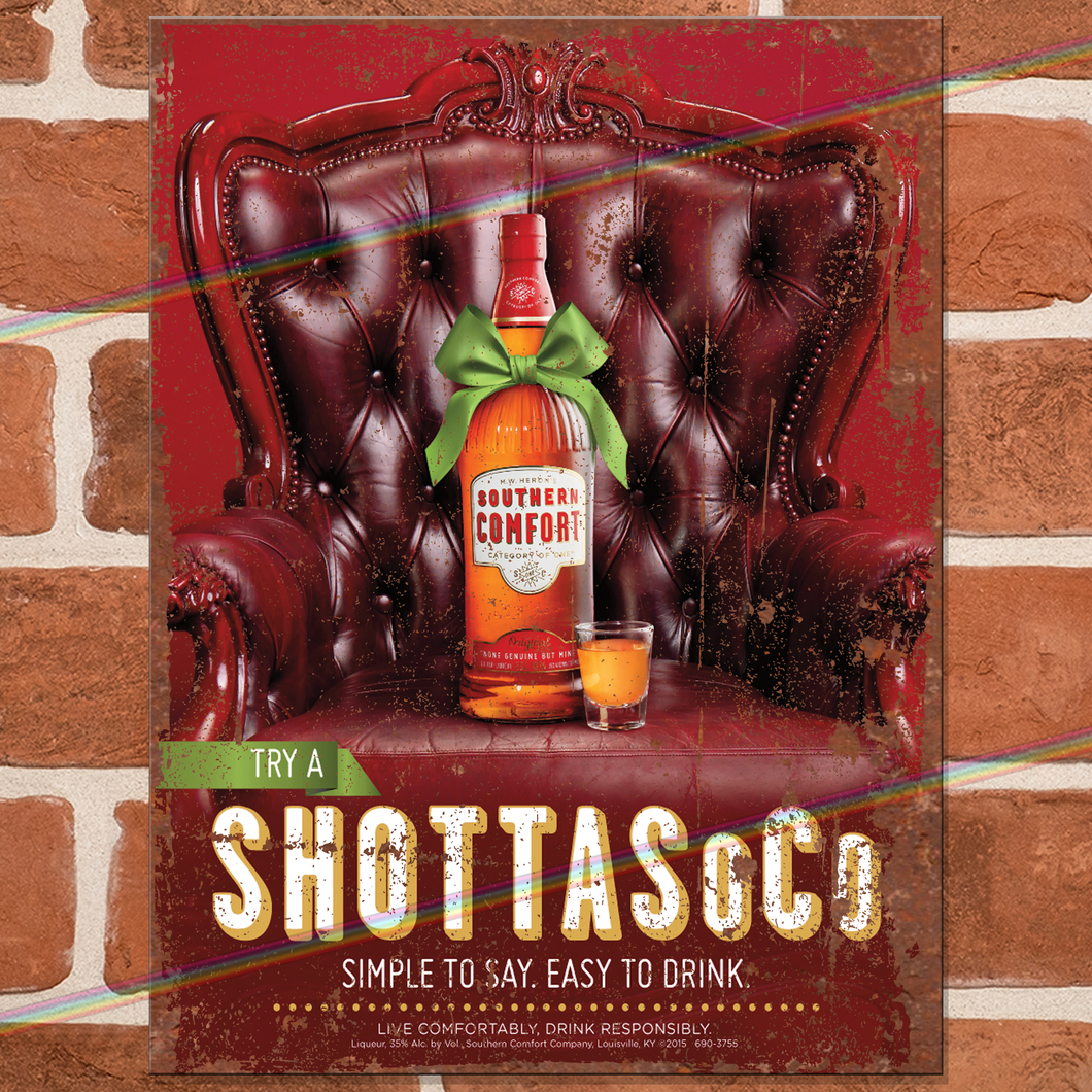 SOUTHERN COMFORT METAL SIGNS