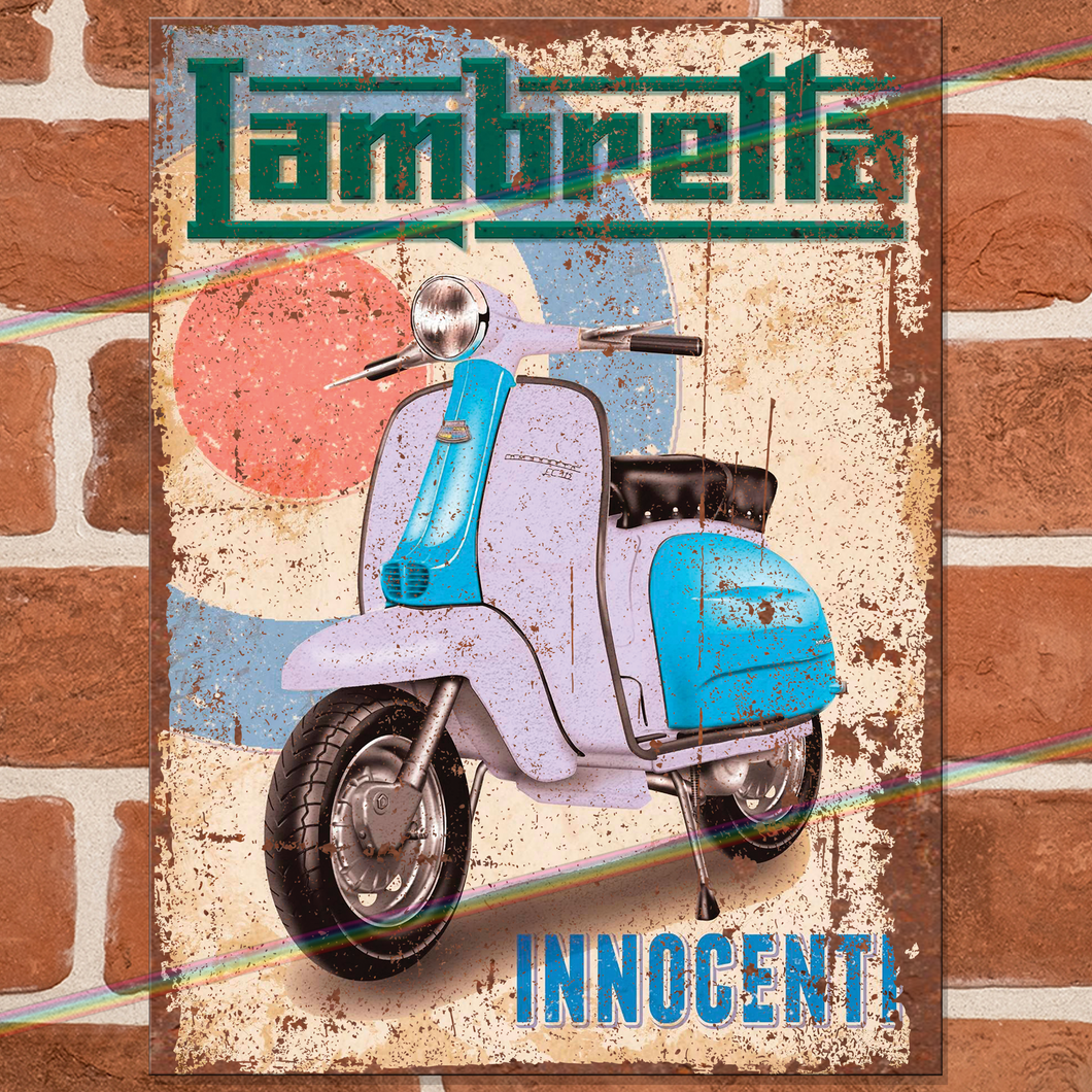 LAMBRETTA (INNOCENTI) METAL SIGNS
