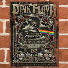 Load image into Gallery viewer, PINK FLOYD RAINBOW THEATRE METAL SIGNS
