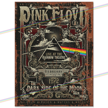 Load image into Gallery viewer, PINK FLOYD RAINBOW THEATRE METAL SIGNS
