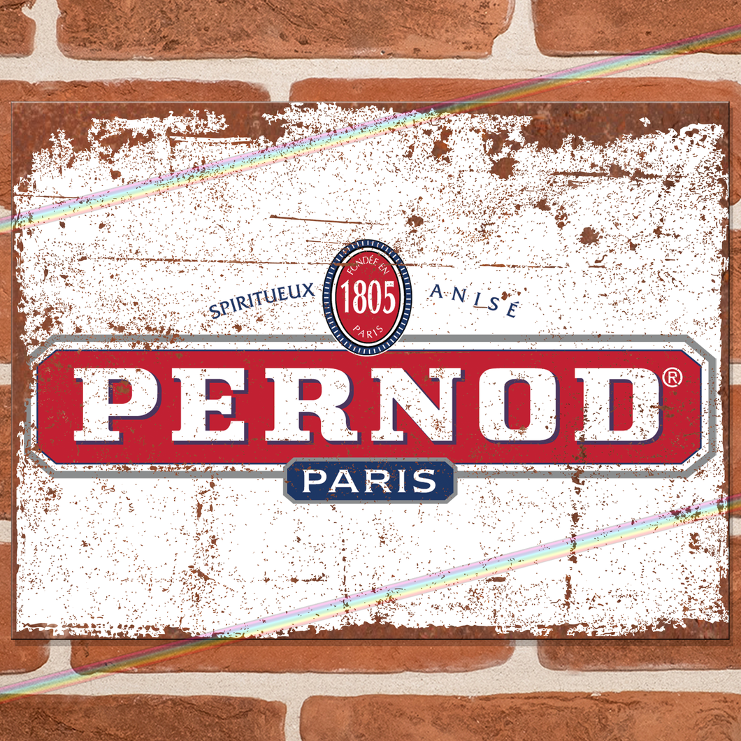 PERNOD METAL SIGNS