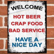Load image into Gallery viewer, HOT BEER METAL SIGNS
