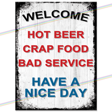Load image into Gallery viewer, HOT BEER METAL SIGNS
