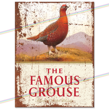 Load image into Gallery viewer, FAMOUS GROUSE METAL SIGNS
