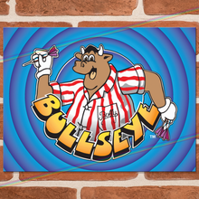 Load image into Gallery viewer, BULLSEYE TV METAL SIGNS
